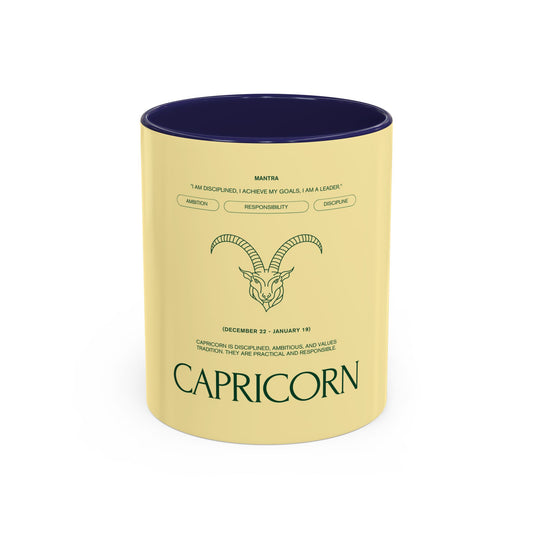 Capricorn Zodiac Coffee Mug – Astrology Birthstone Horoscope Gift