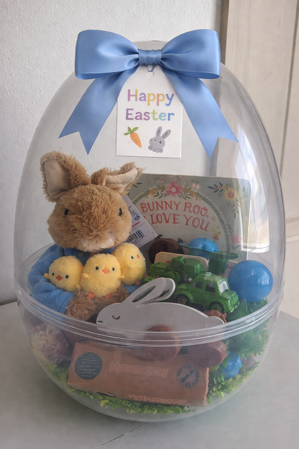 Blue Bunny Easter Egg