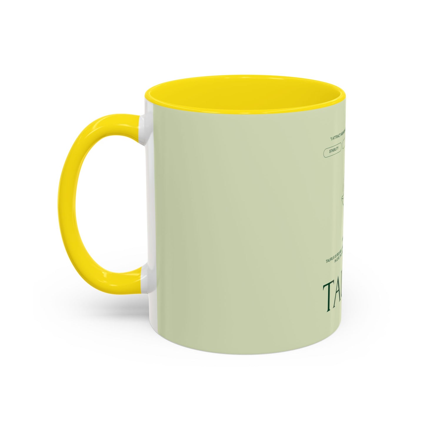 Taurus Zodiac Coffee Mug — Astrology Birthsign Mug (April 20–May 20)