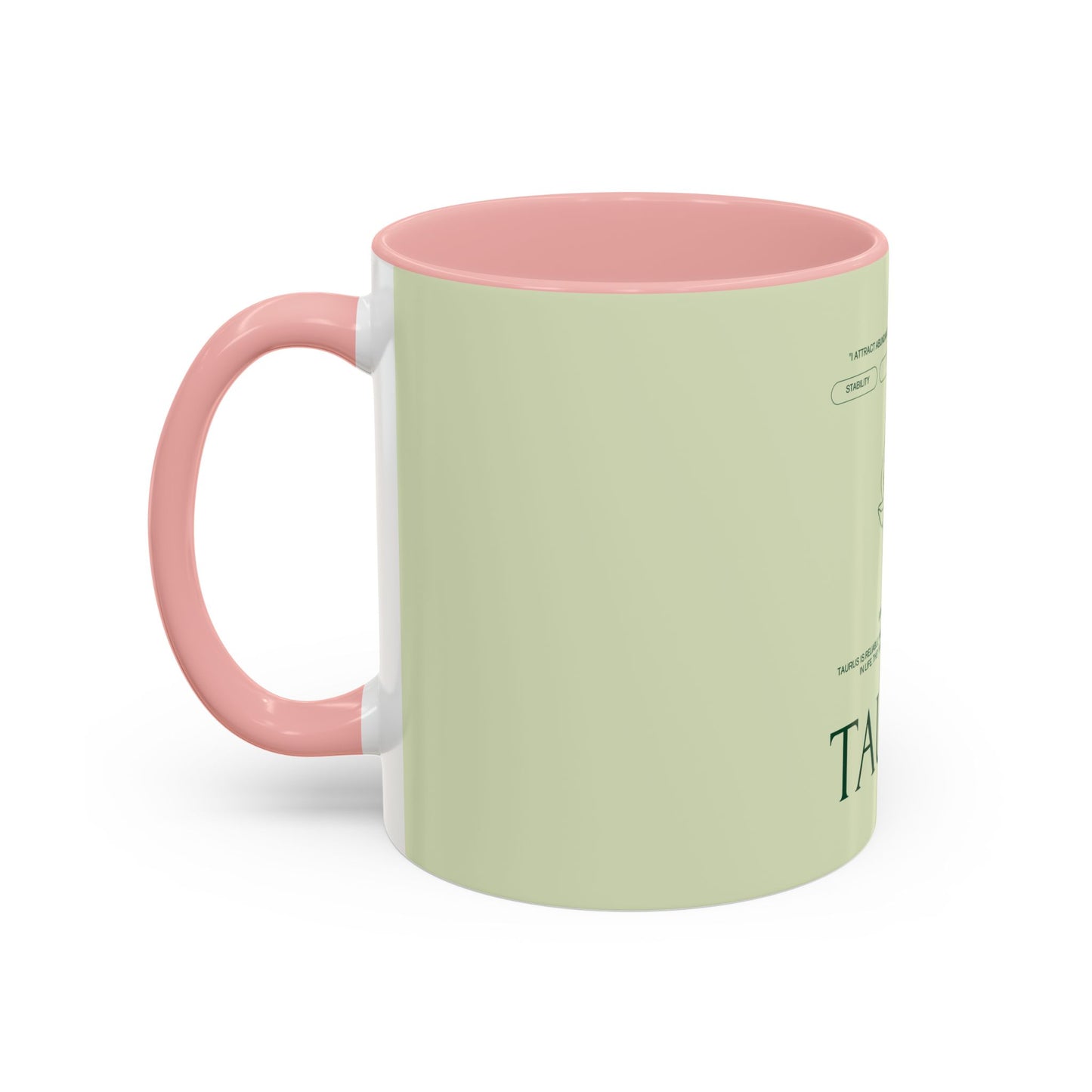 Taurus Zodiac Coffee Mug — Astrology Birthsign Mug (April 20–May 20)