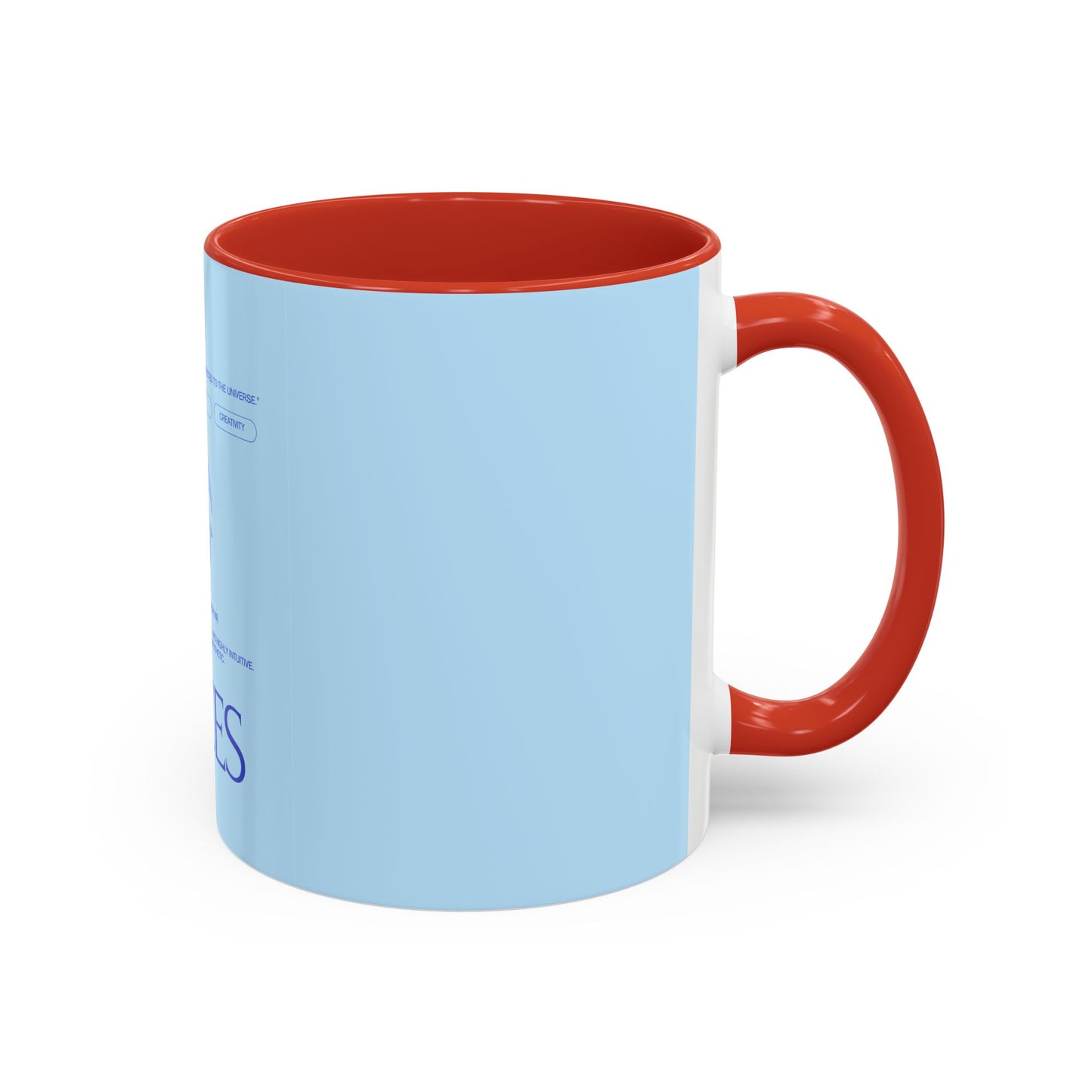 Pisces Zodiac Coffee Mug — Astrological Birthday Gift (Accent 11/15oz)