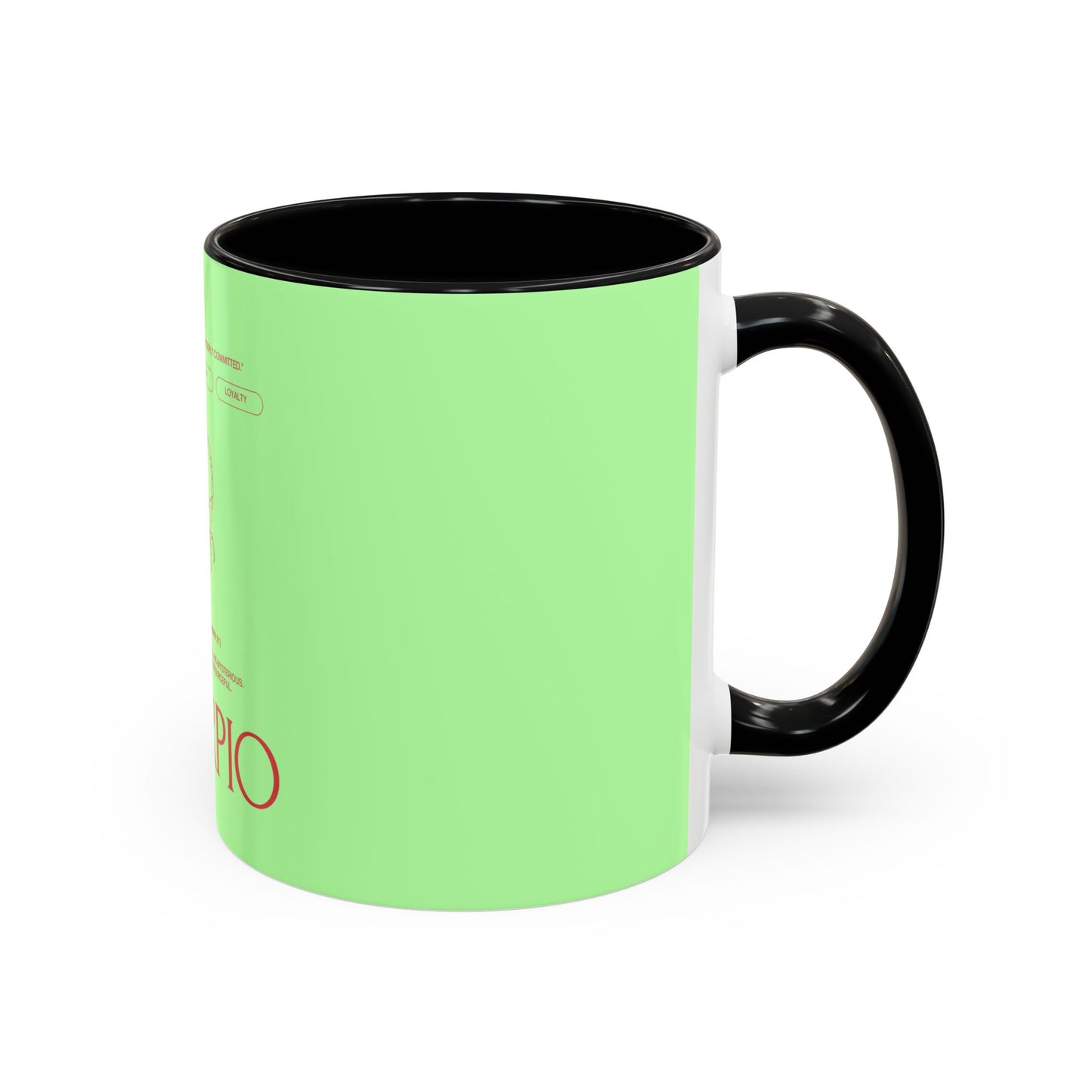 Scorpio Zodiac Coffee Mug — Astrological Horoscope Accent Mug (11/15oz)