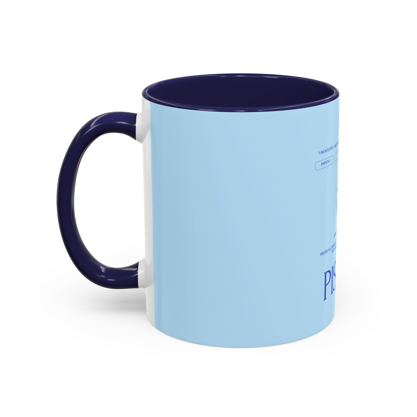Pisces Zodiac Coffee Mug — Astrological Birthday Gift (Accent 11/15oz)