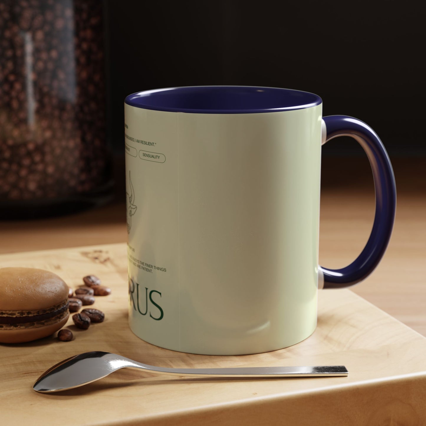 Taurus Zodiac Coffee Mug — Astrology Birthsign Mug (April 20–May 20)