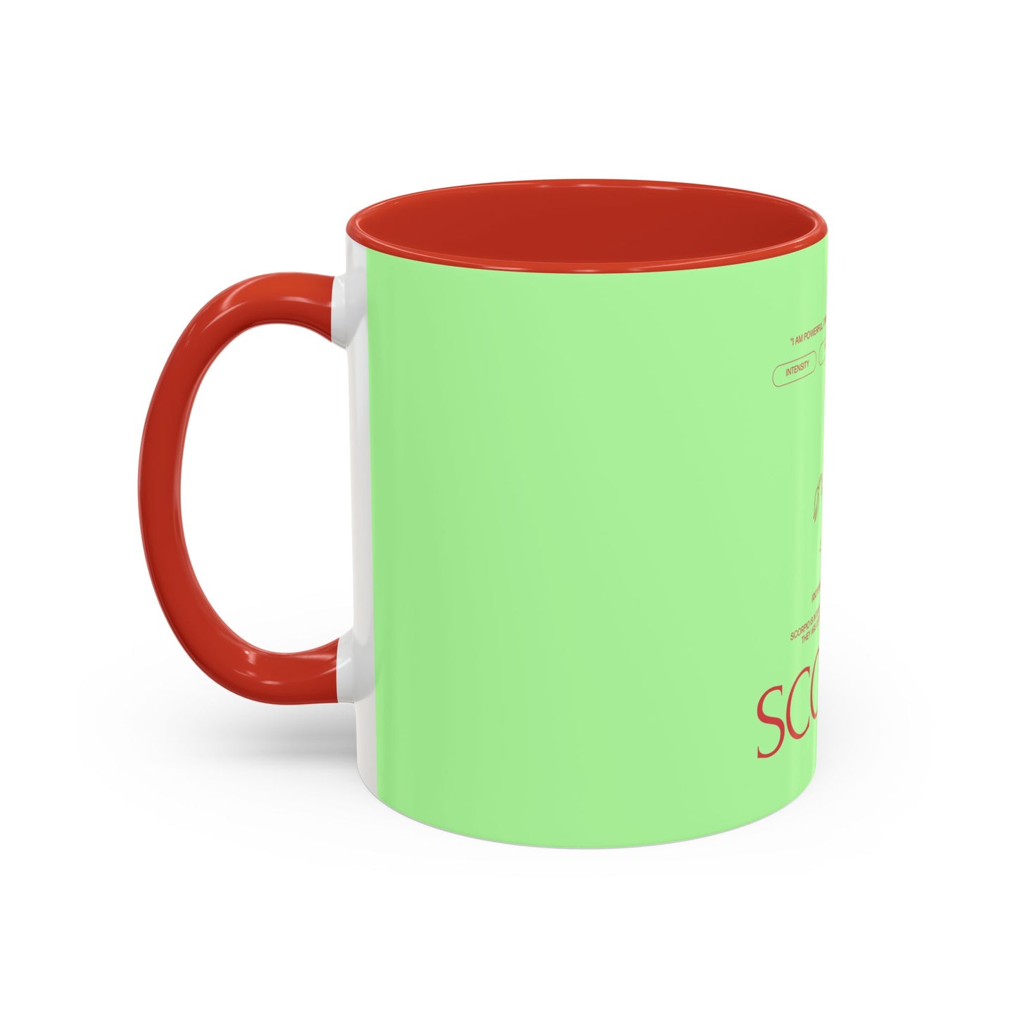 Scorpio Zodiac Coffee Mug — Astrological Horoscope Accent Mug (11/15oz)