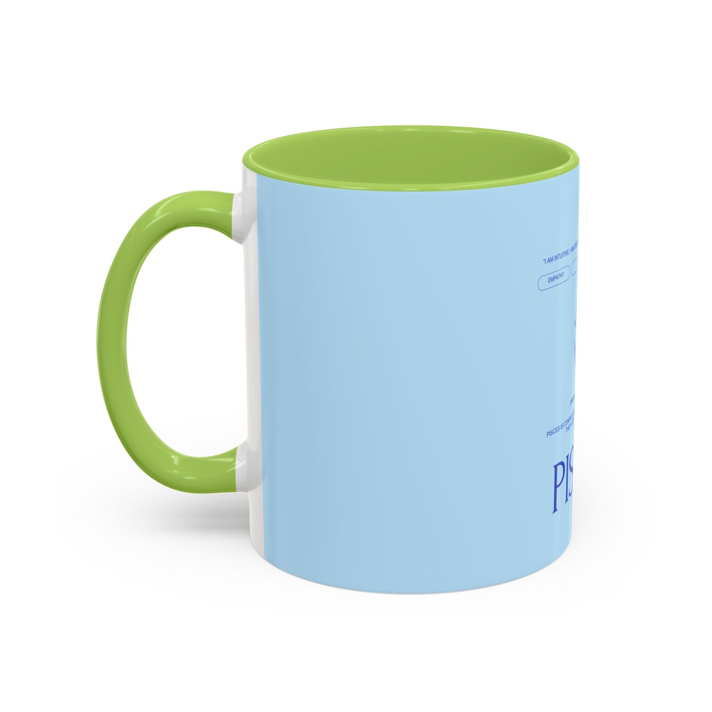 Pisces Zodiac Coffee Mug — Astrological Birthday Gift (Accent 11/15oz)