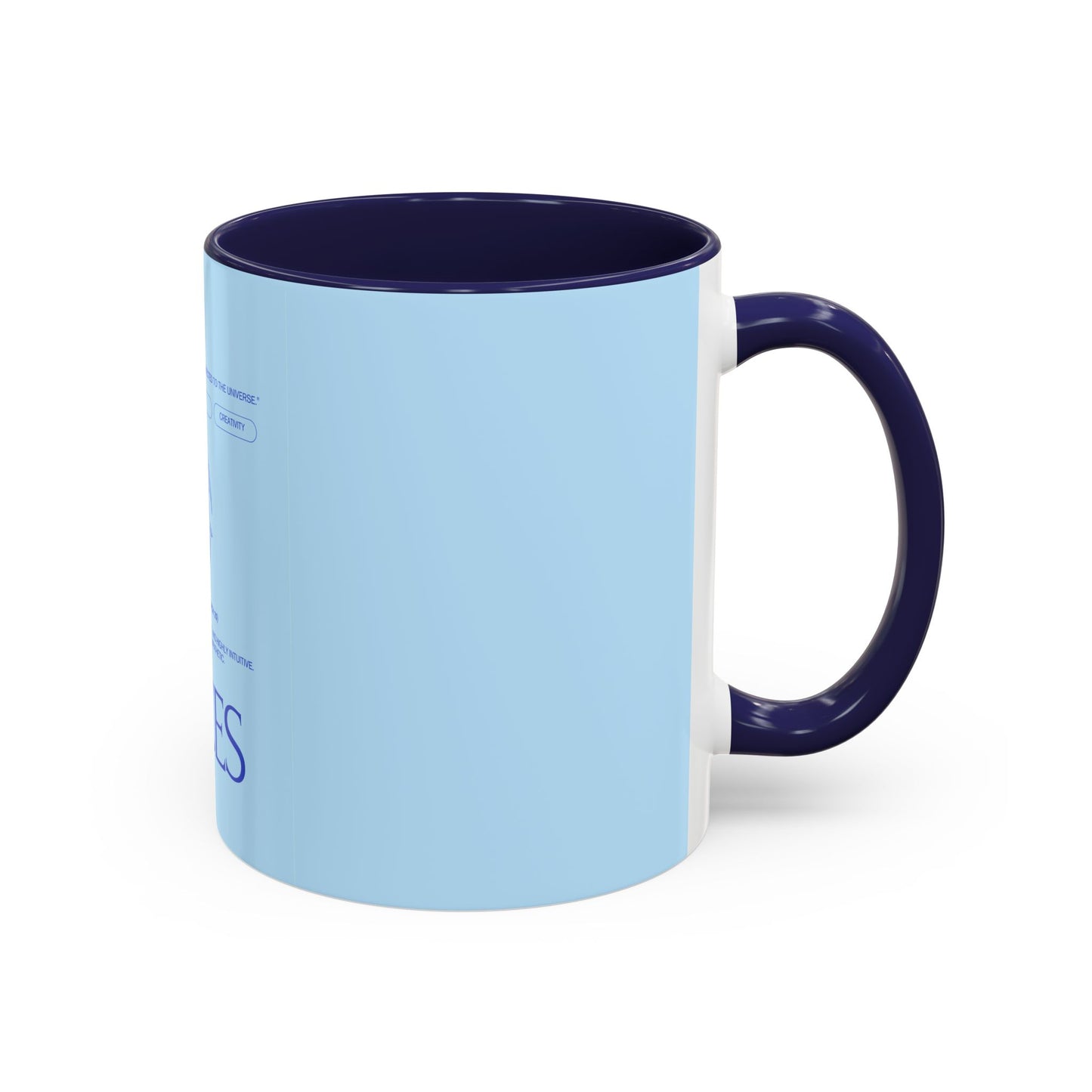 Pisces Zodiac Coffee Mug — Astrological Birthday Gift (Accent 11/15oz)