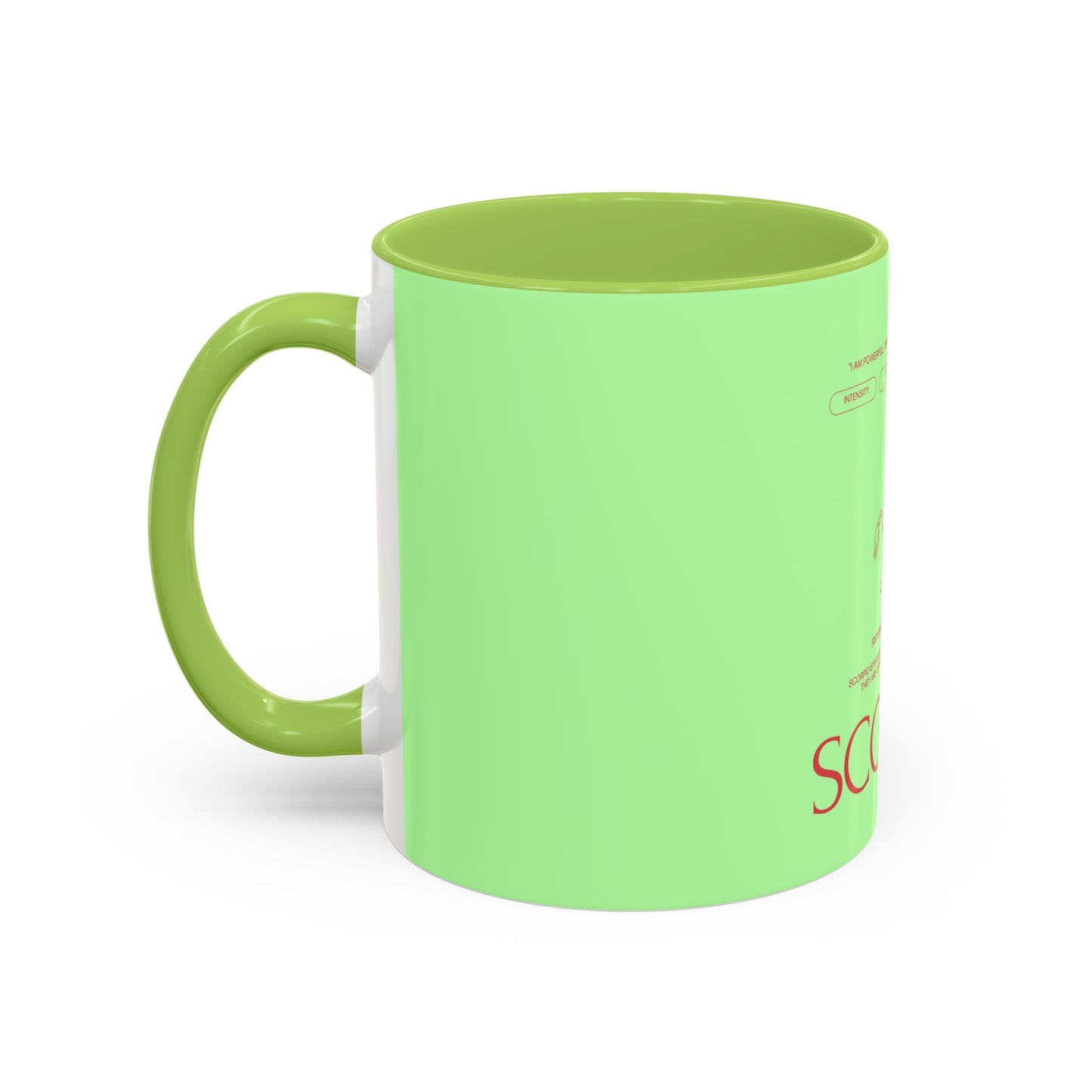 Scorpio Zodiac Coffee Mug — Astrological Horoscope Accent Mug (11/15oz)