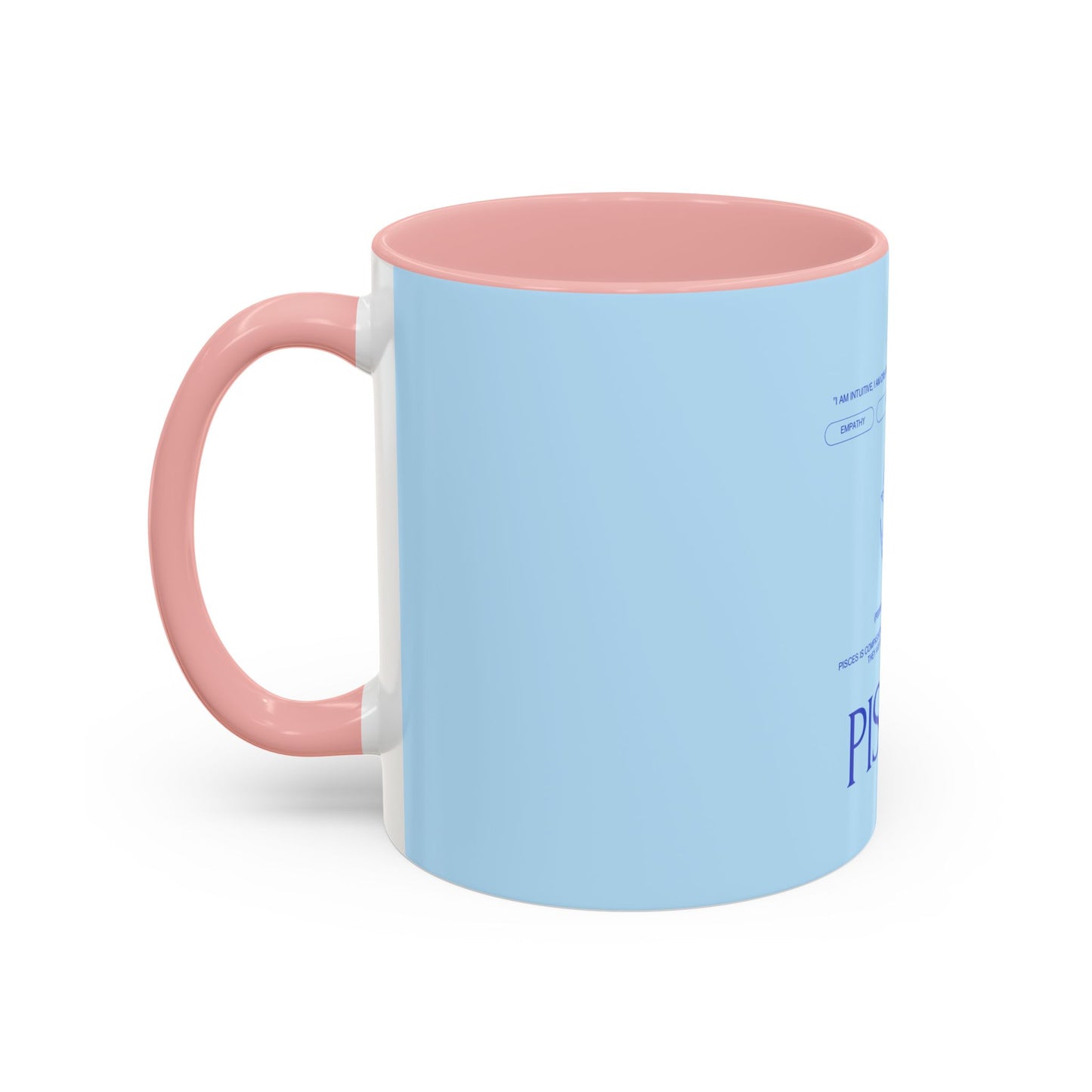 Pisces Zodiac Coffee Mug — Astrological Birthday Gift (Accent 11/15oz)