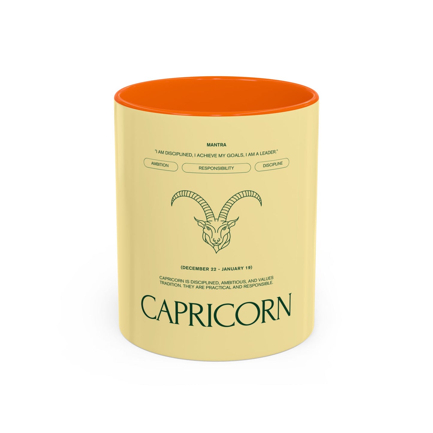 Capricorn Zodiac Coffee Mug – Astrology Birthstone Horoscope Gift