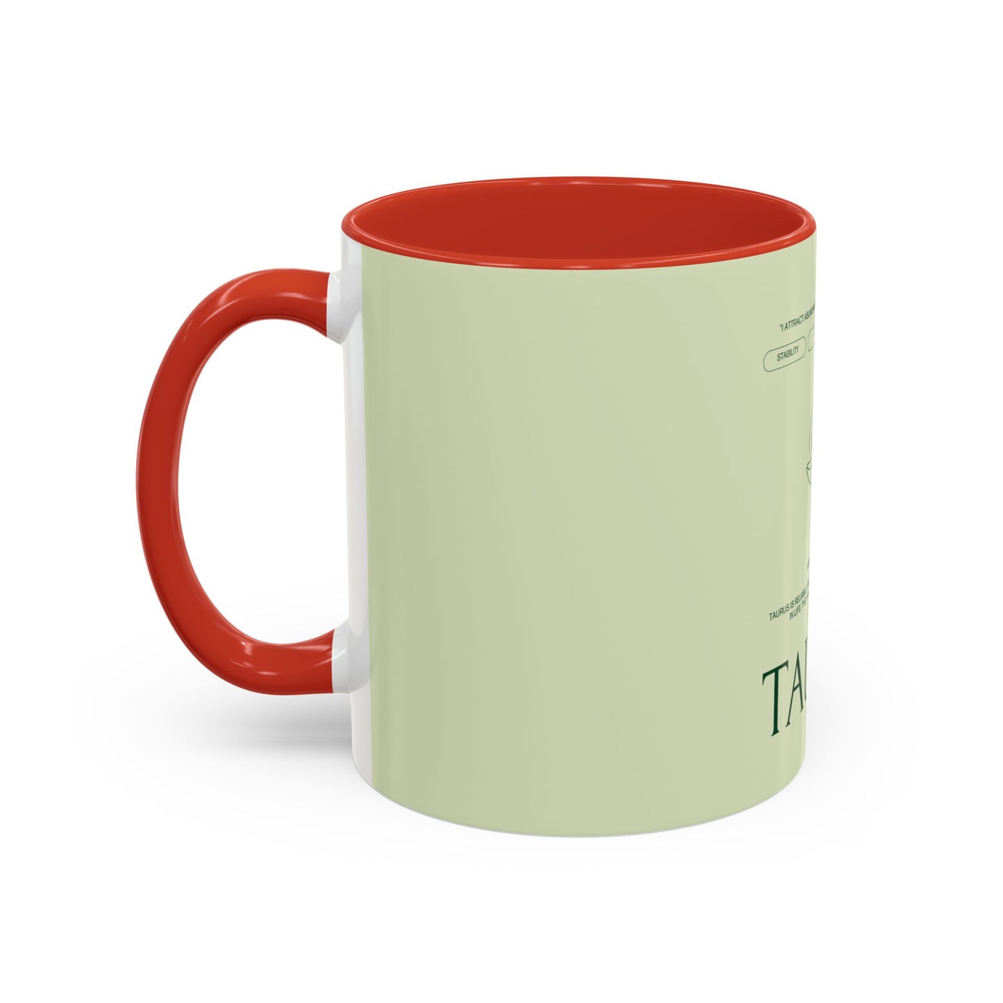 Taurus Zodiac Coffee Mug — Astrology Birthsign Mug (April 20–May 20)