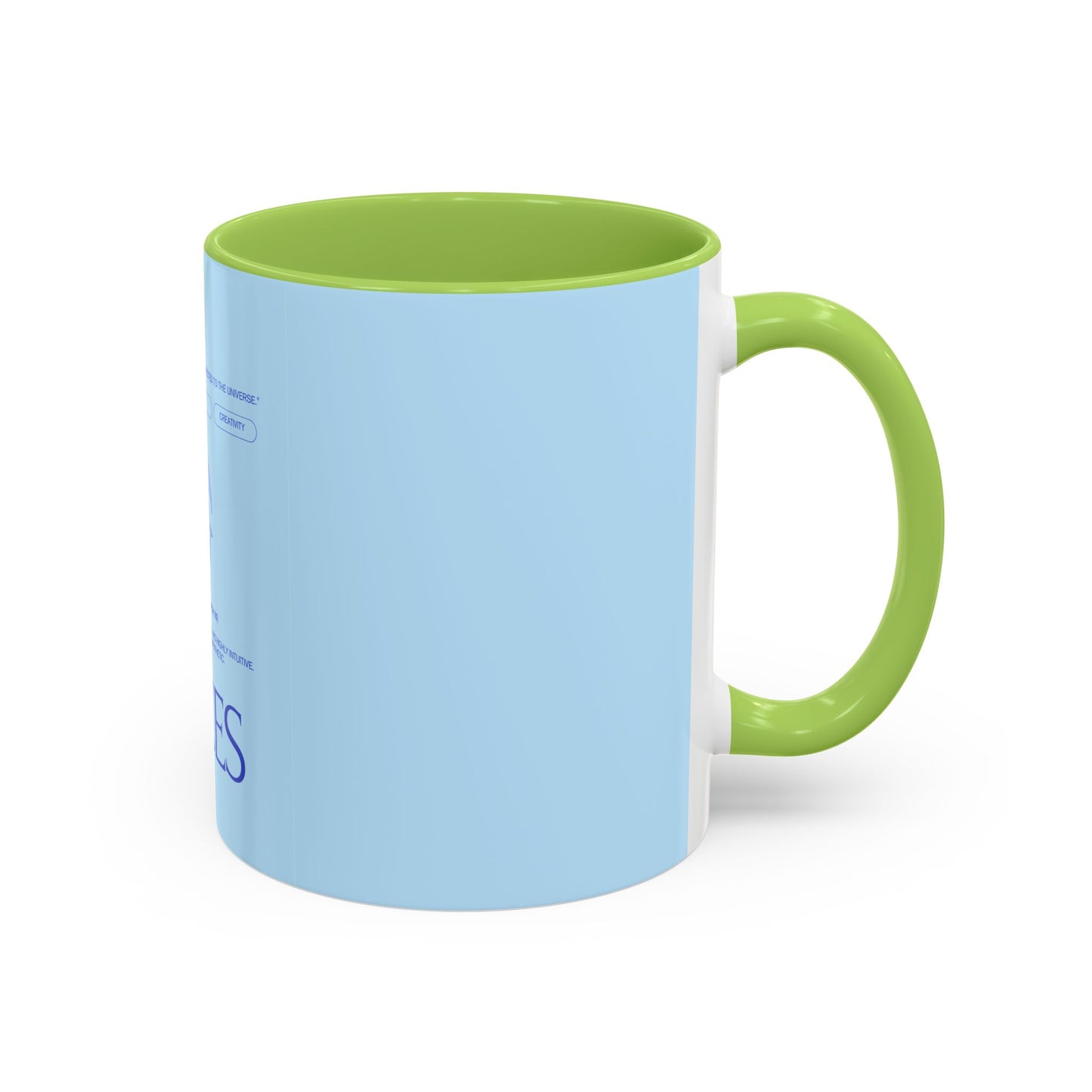 Pisces Zodiac Coffee Mug — Astrological Birthday Gift (Accent 11/15oz)