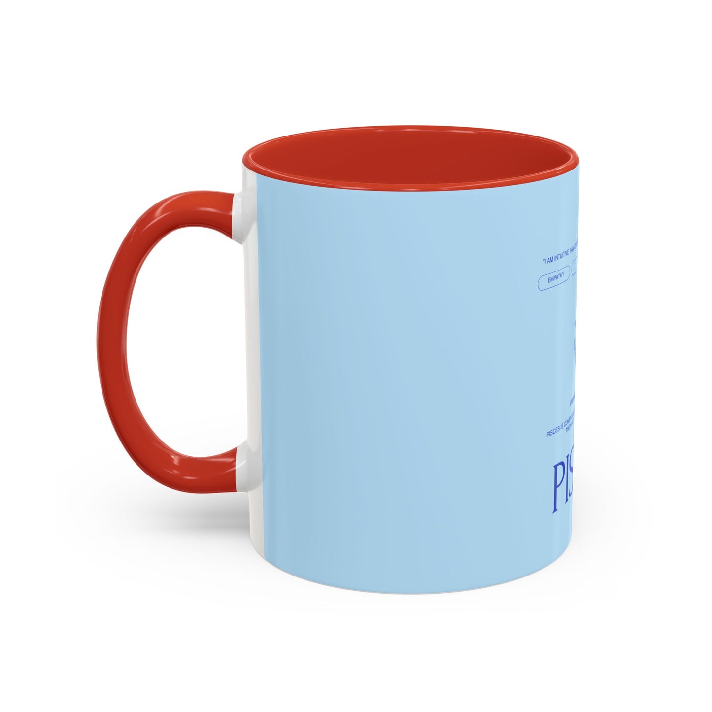 Pisces Zodiac Coffee Mug — Astrological Birthday Gift (Accent 11/15oz)
