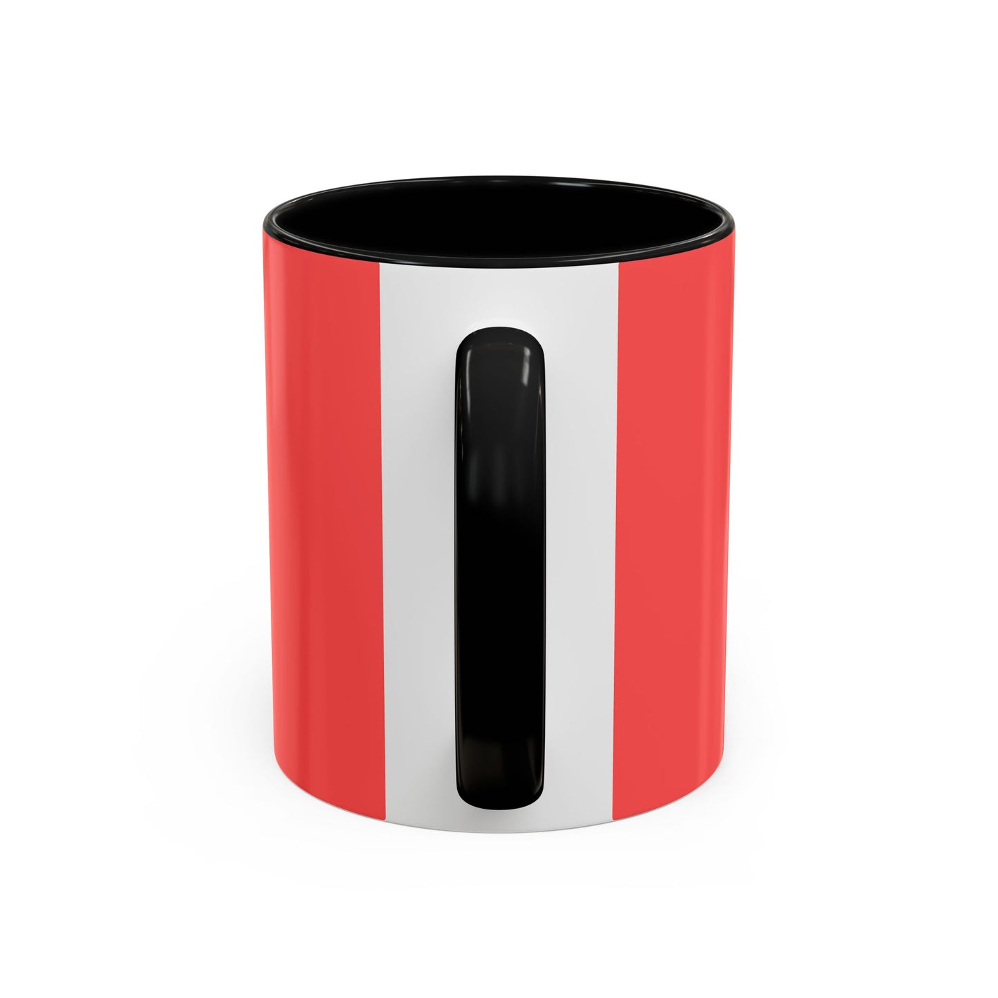 Aries Zodiac Accent Coffee Mug — Red Astrology Horoscope Gift (11/15oz)