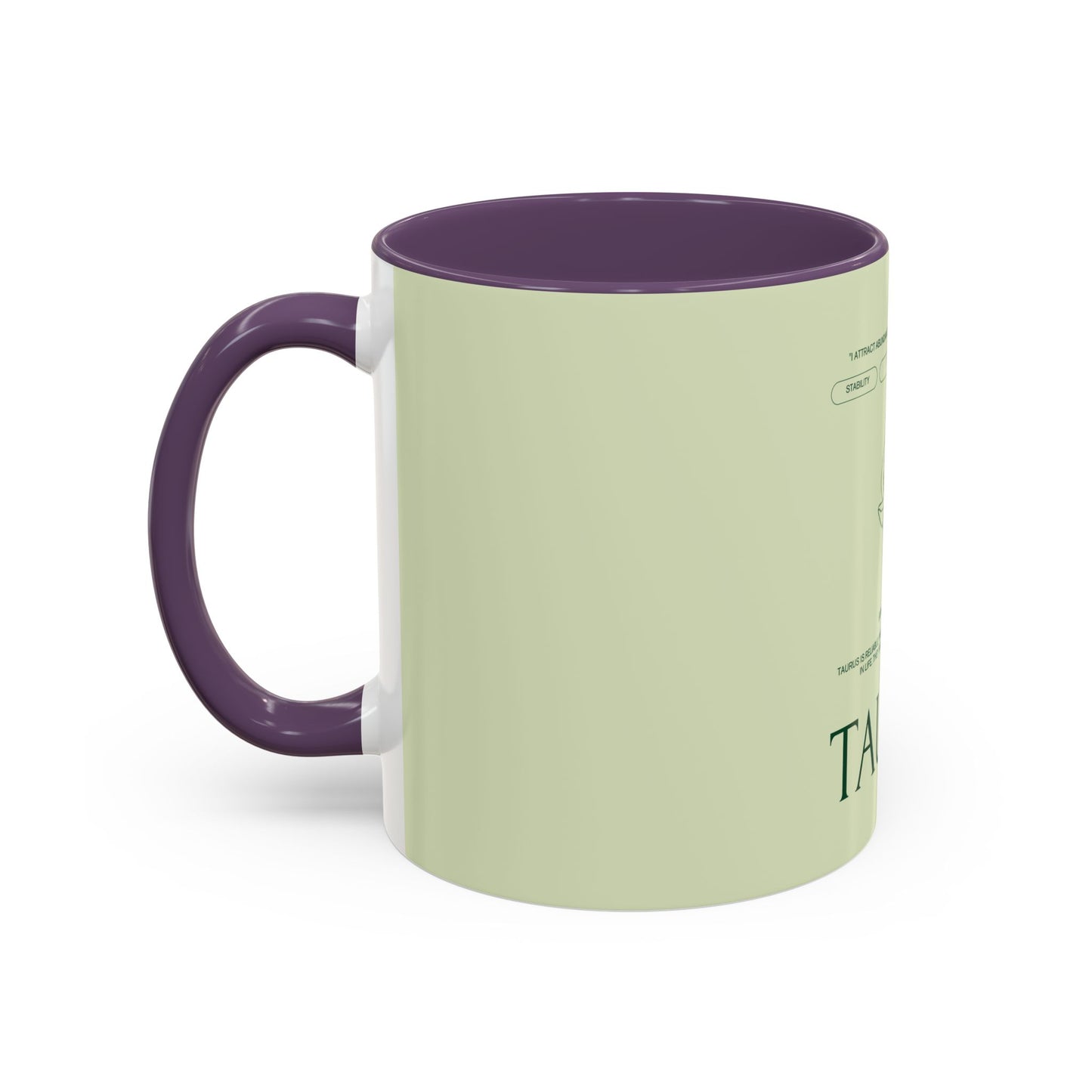 Taurus Zodiac Coffee Mug — Astrology Birthsign Mug (April 20–May 20)