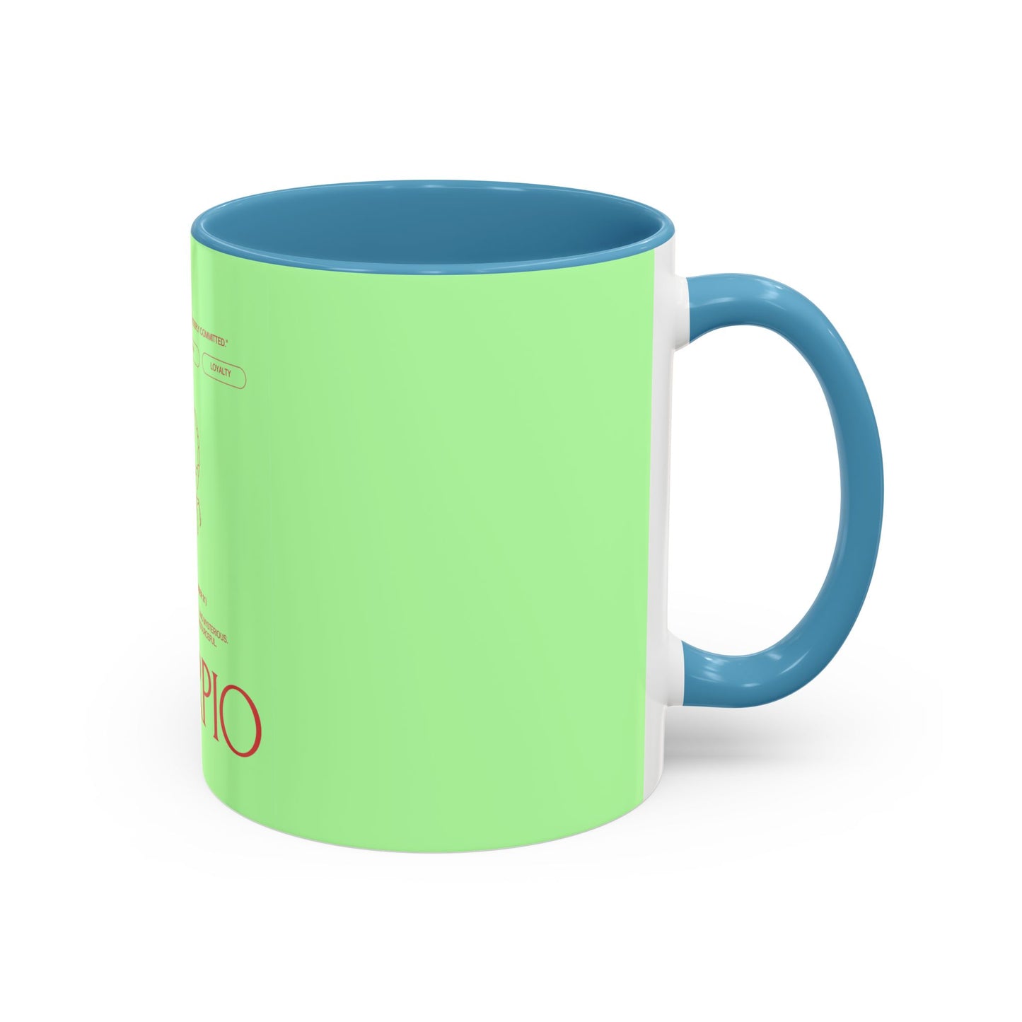 Scorpio Zodiac Coffee Mug — Astrological Horoscope Accent Mug (11/15oz)