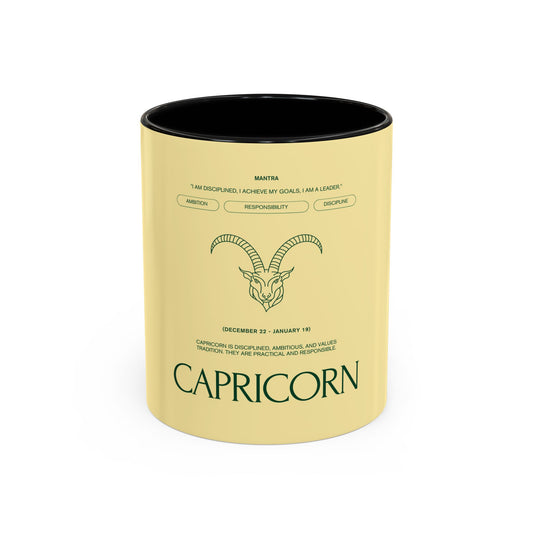 Capricorn Zodiac Coffee Mug – Astrology Birthstone Horoscope Gift