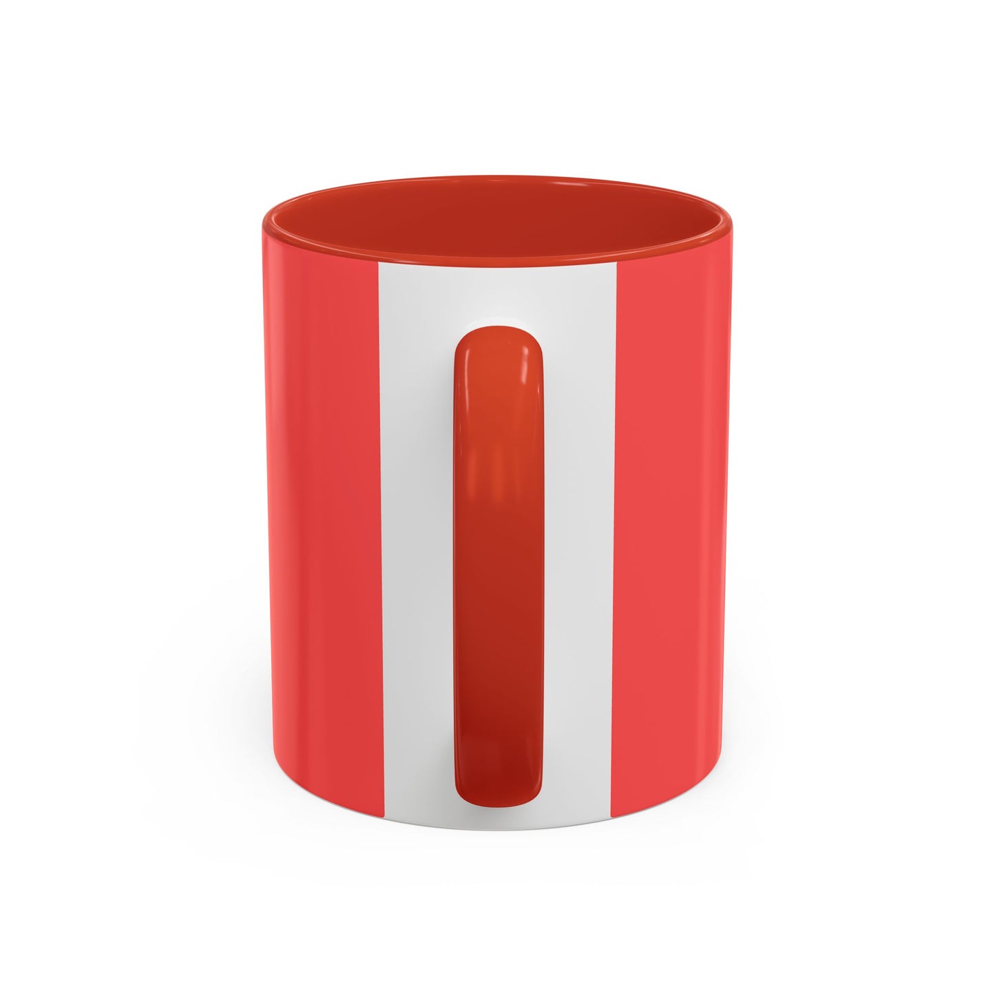 Aries Zodiac Accent Coffee Mug — Red Astrology Horoscope Gift (11/15oz)