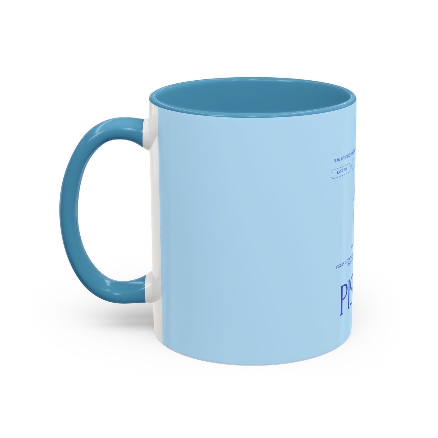 Pisces Zodiac Coffee Mug — Astrological Birthday Gift (Accent 11/15oz)