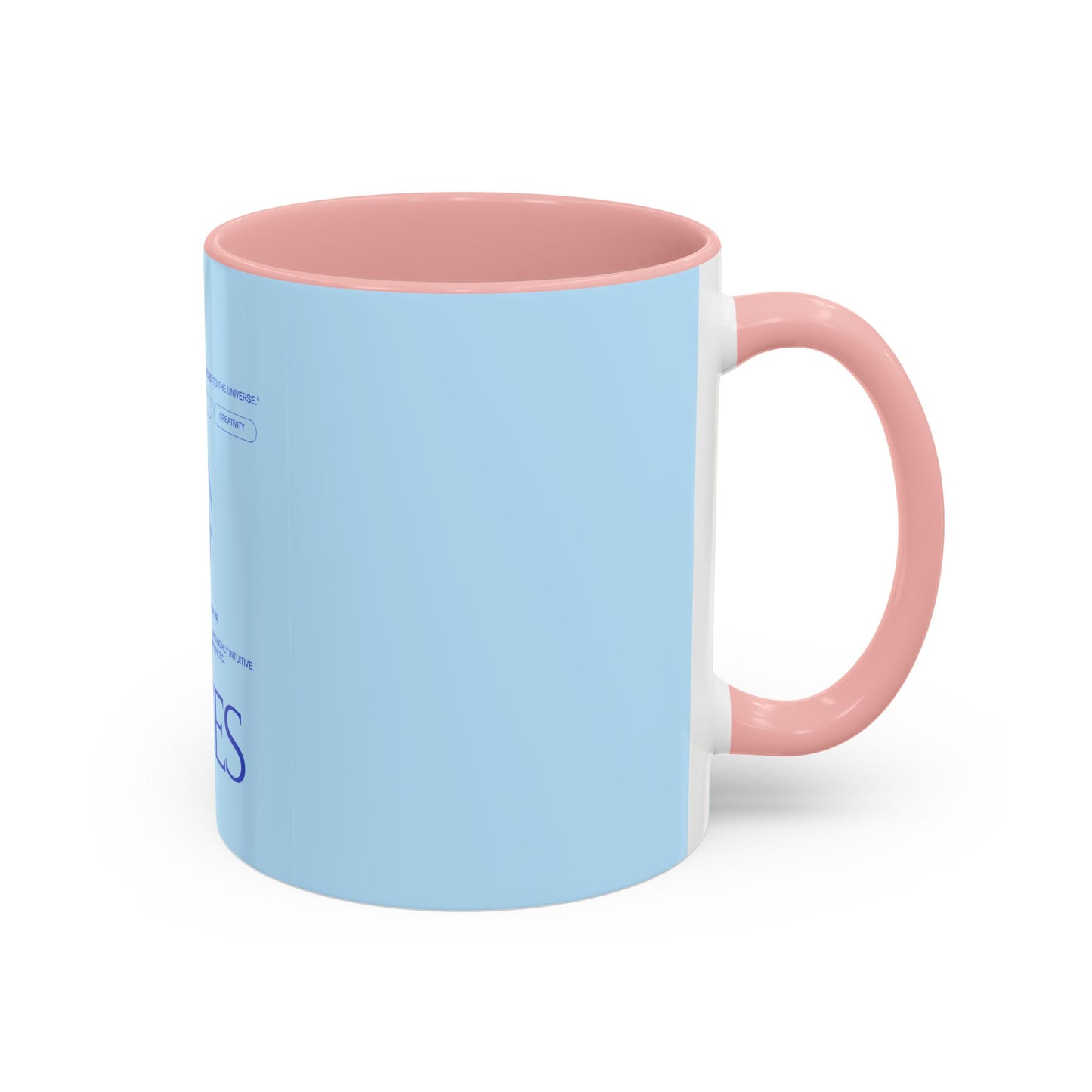 Pisces Zodiac Coffee Mug — Astrological Birthday Gift (Accent 11/15oz)