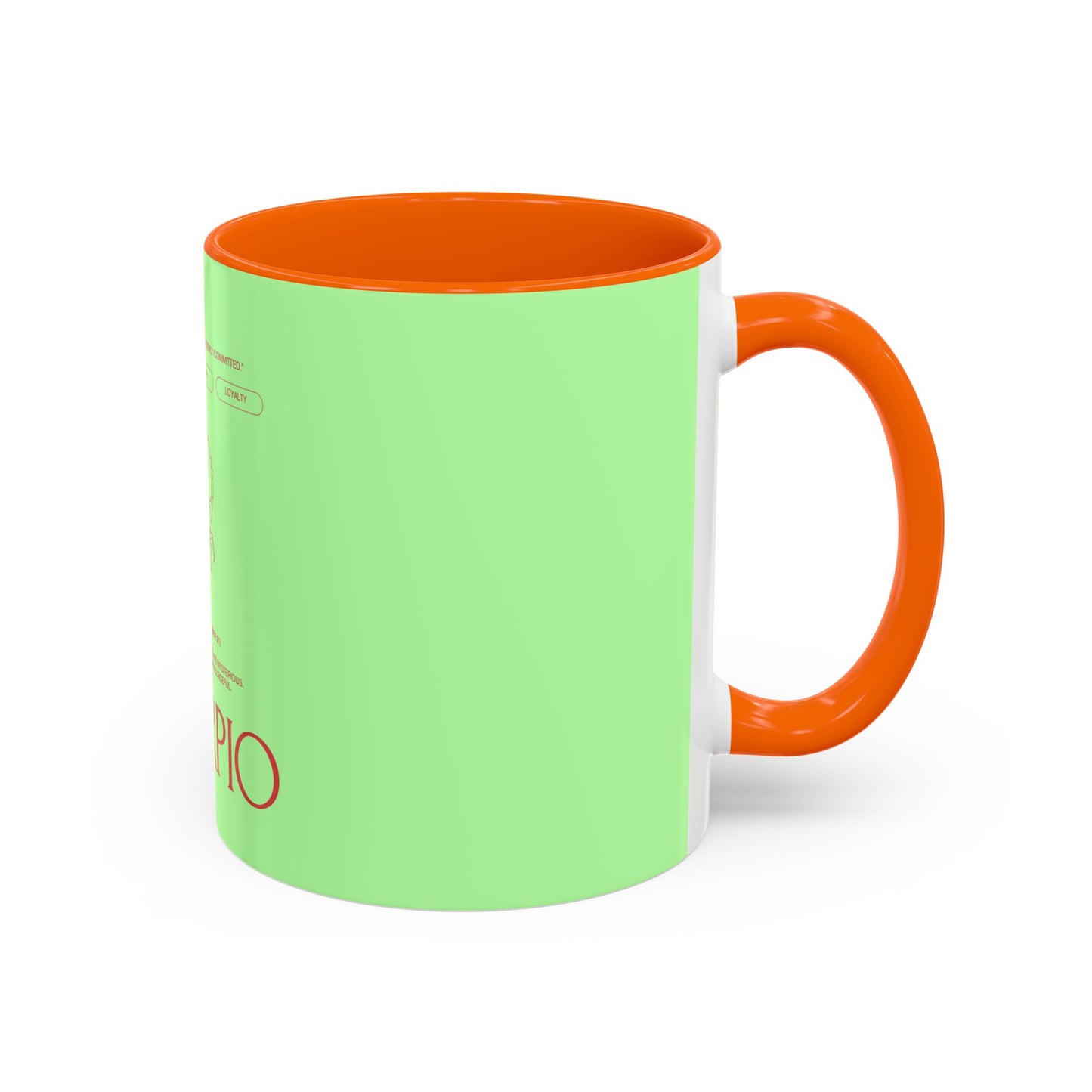 Scorpio Zodiac Coffee Mug — Astrological Horoscope Accent Mug (11/15oz)