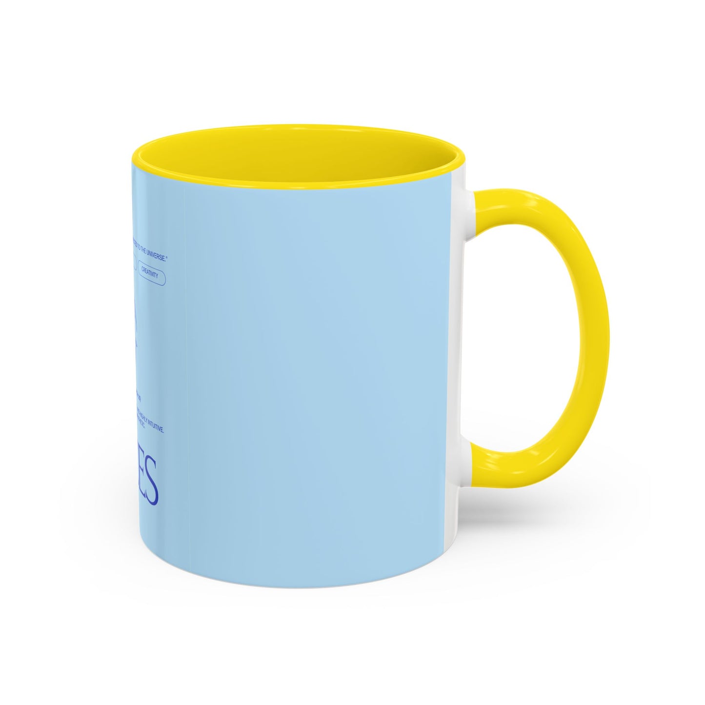 Pisces Zodiac Coffee Mug — Astrological Birthday Gift (Accent 11/15oz)