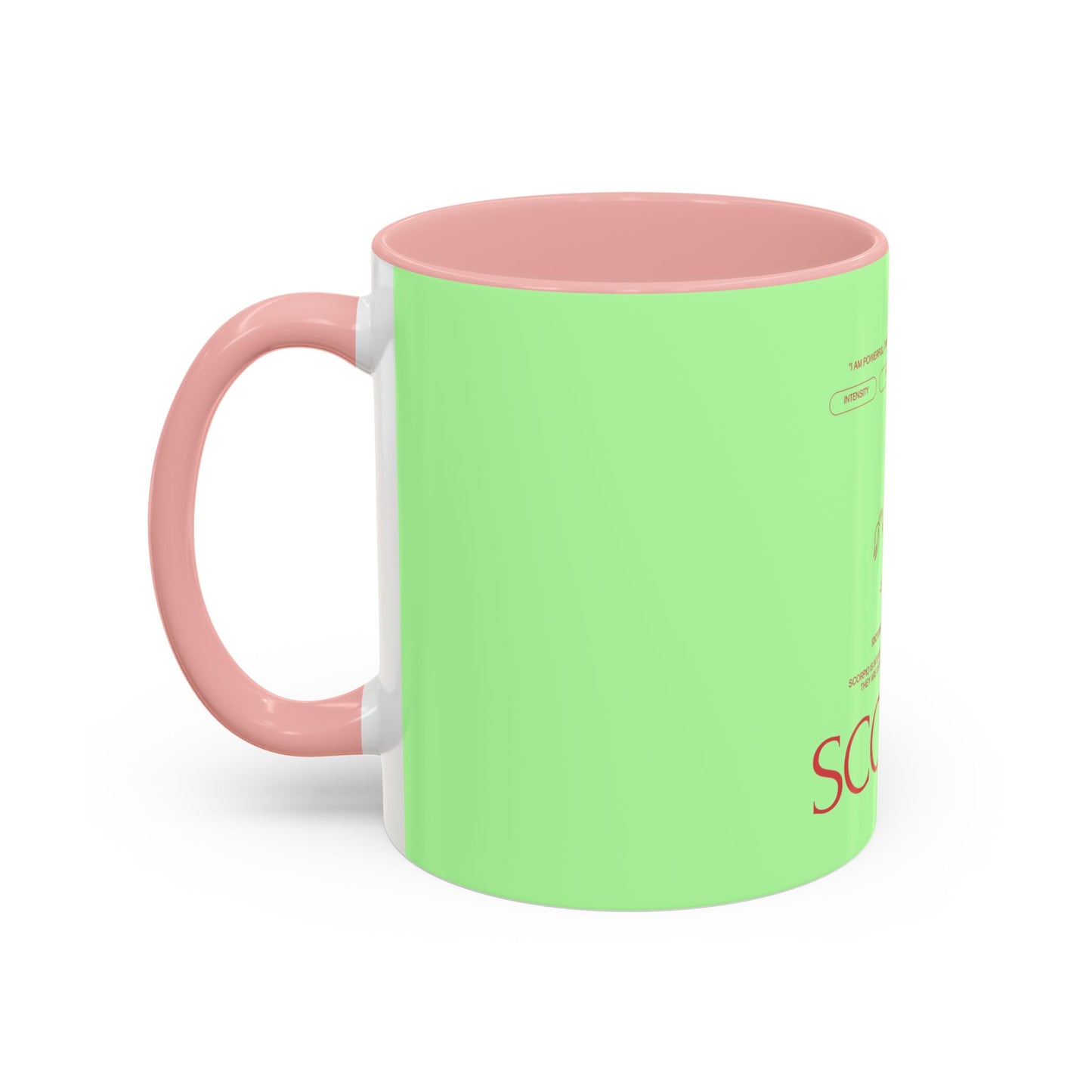 Scorpio Zodiac Coffee Mug — Astrological Horoscope Accent Mug (11/15oz)