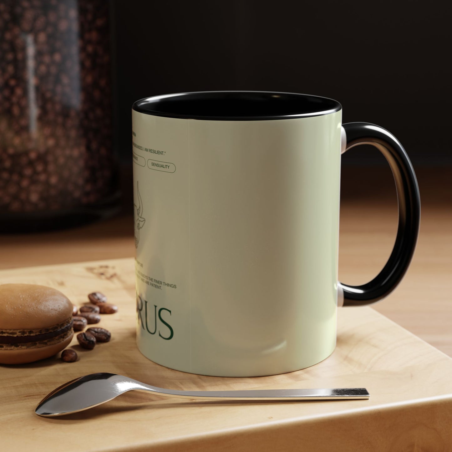 Taurus Zodiac Coffee Mug — Astrology Birthsign Mug (April 20–May 20)