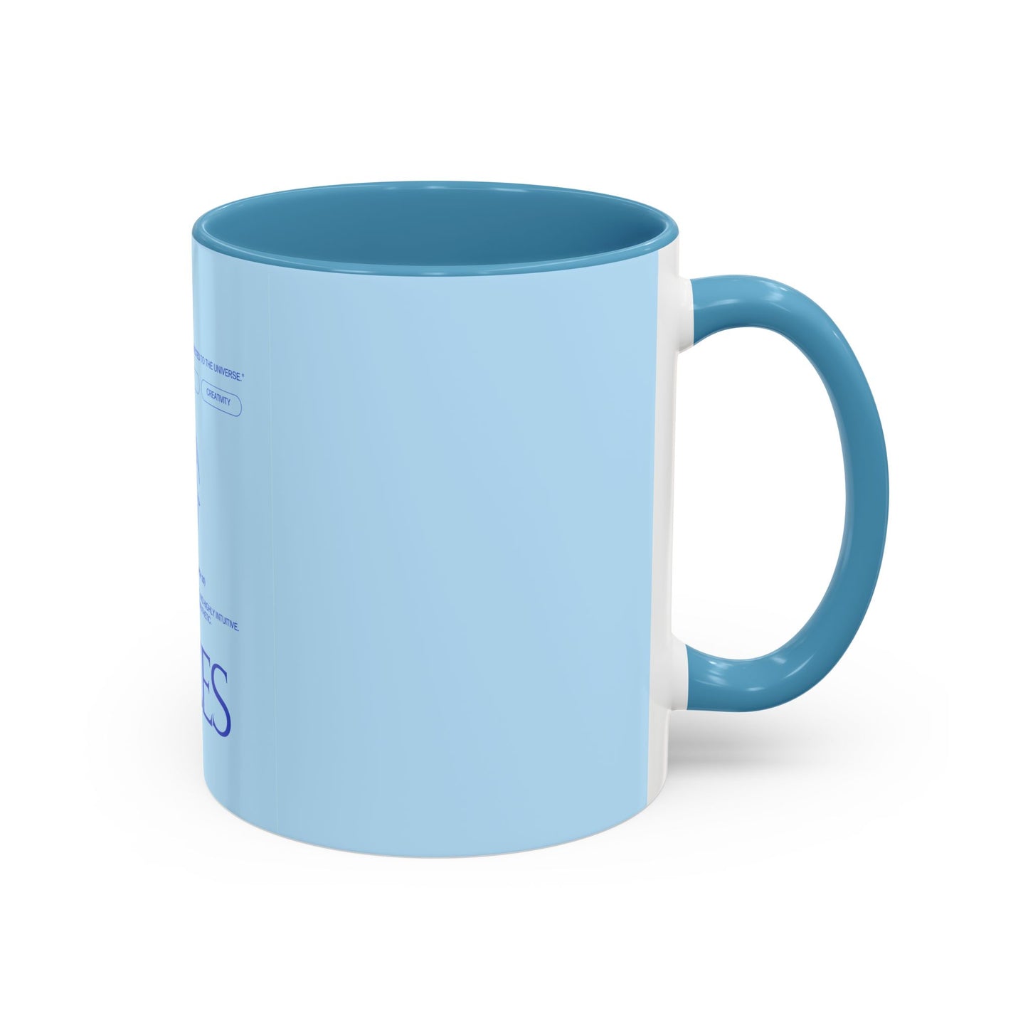 Pisces Zodiac Coffee Mug — Astrological Birthday Gift (Accent 11/15oz)