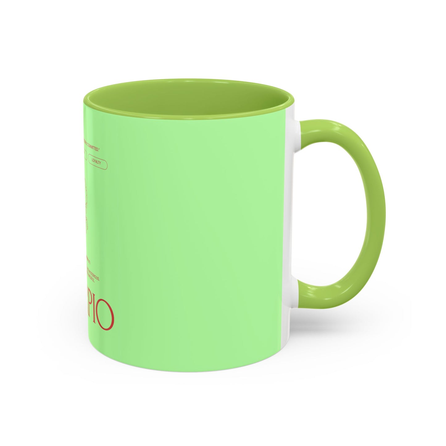 Scorpio Zodiac Coffee Mug — Astrological Horoscope Accent Mug (11/15oz)
