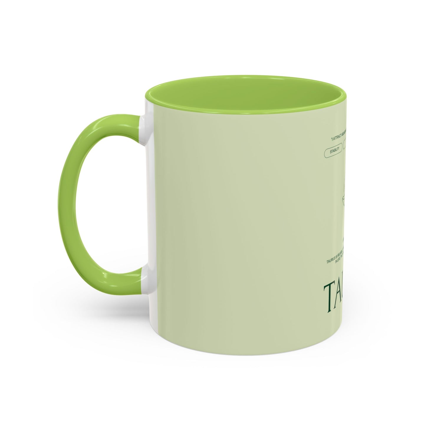 Taurus Zodiac Coffee Mug — Astrology Birthsign Mug (April 20–May 20)