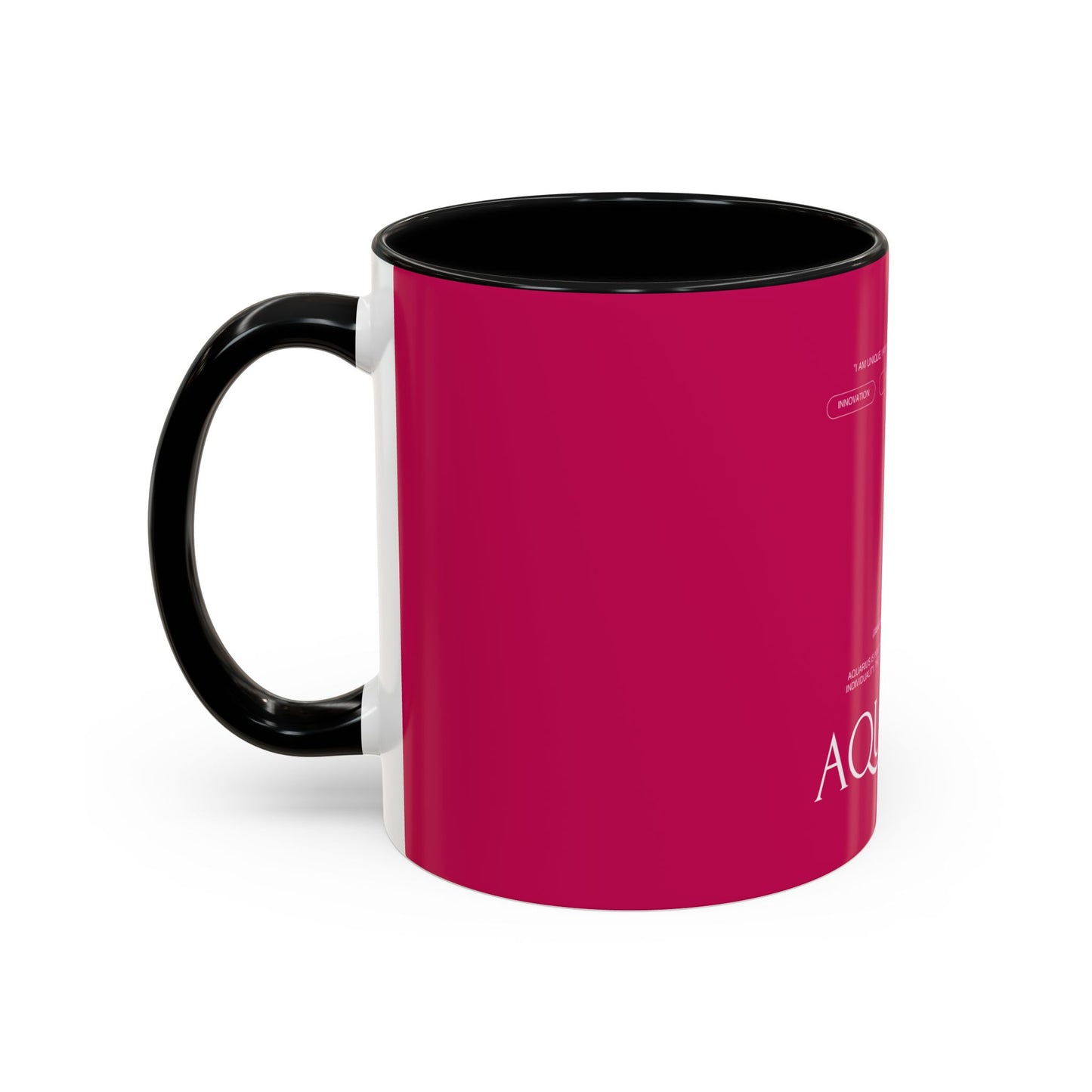 Aquarius Zodiac Coffee Mug — Astrological Birthdate Gift (11/15 oz)