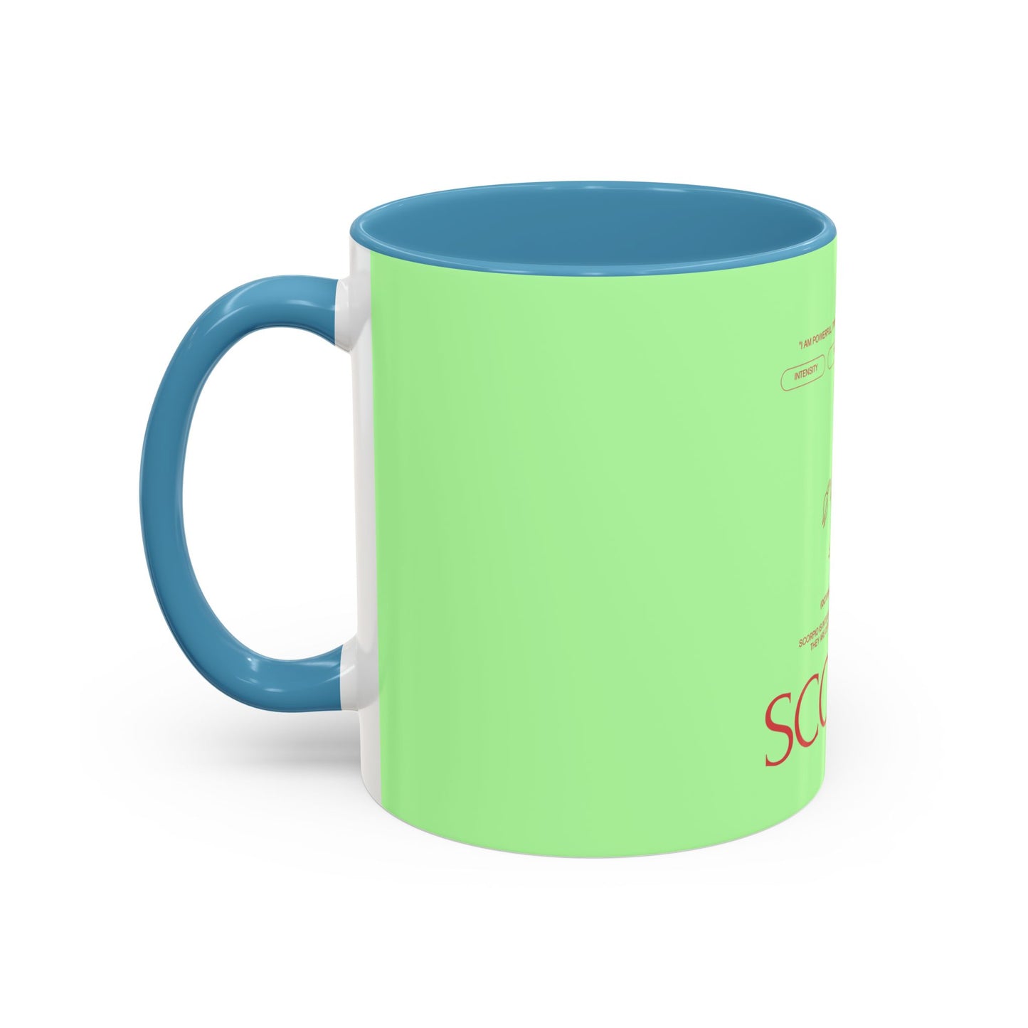 Scorpio Zodiac Coffee Mug — Astrological Horoscope Accent Mug (11/15oz)