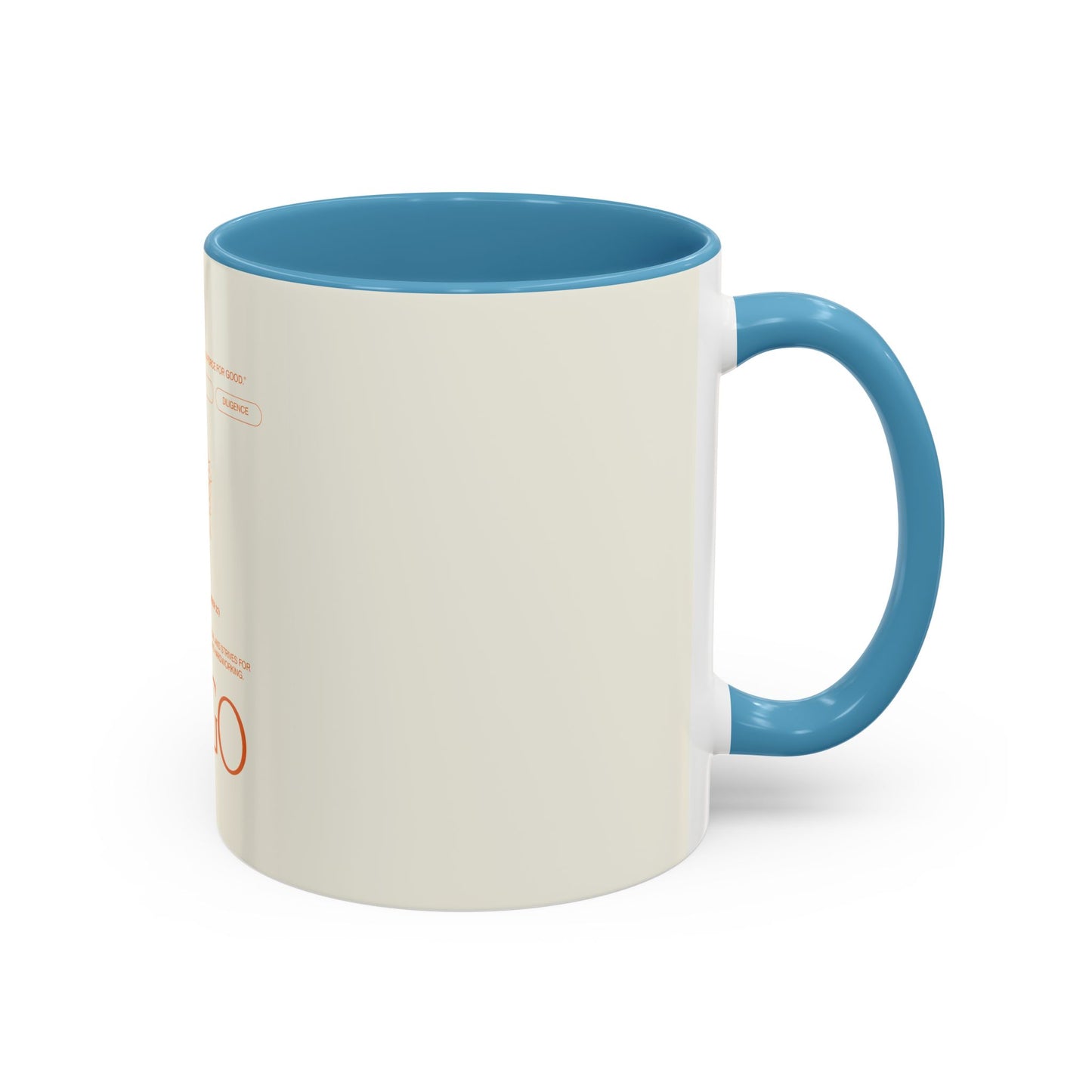 Virgo Zodiac Coffee Mug — Astrological Accent Mug with Birthdate & Traits