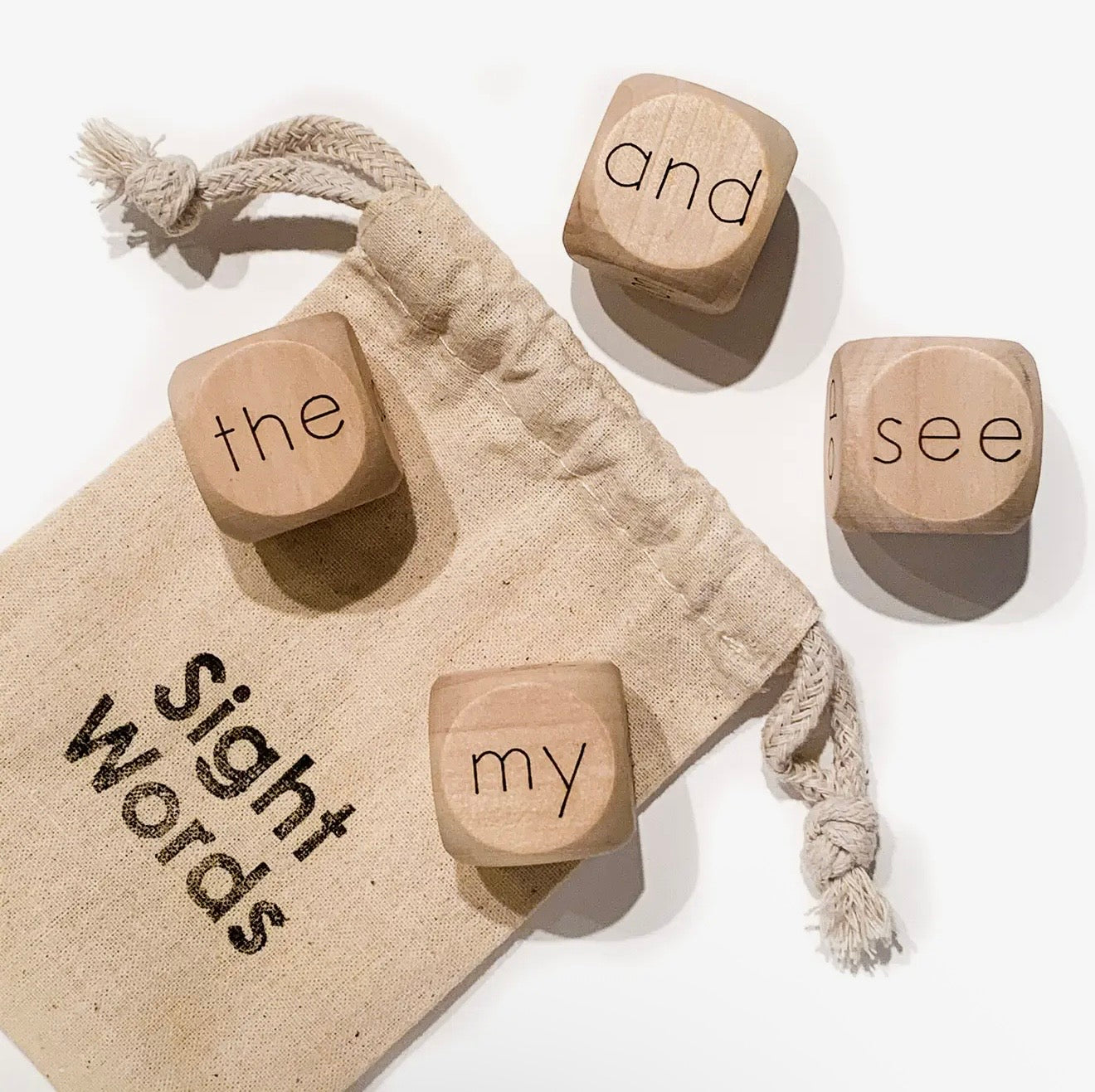 Kindergarten Sight Word Dice