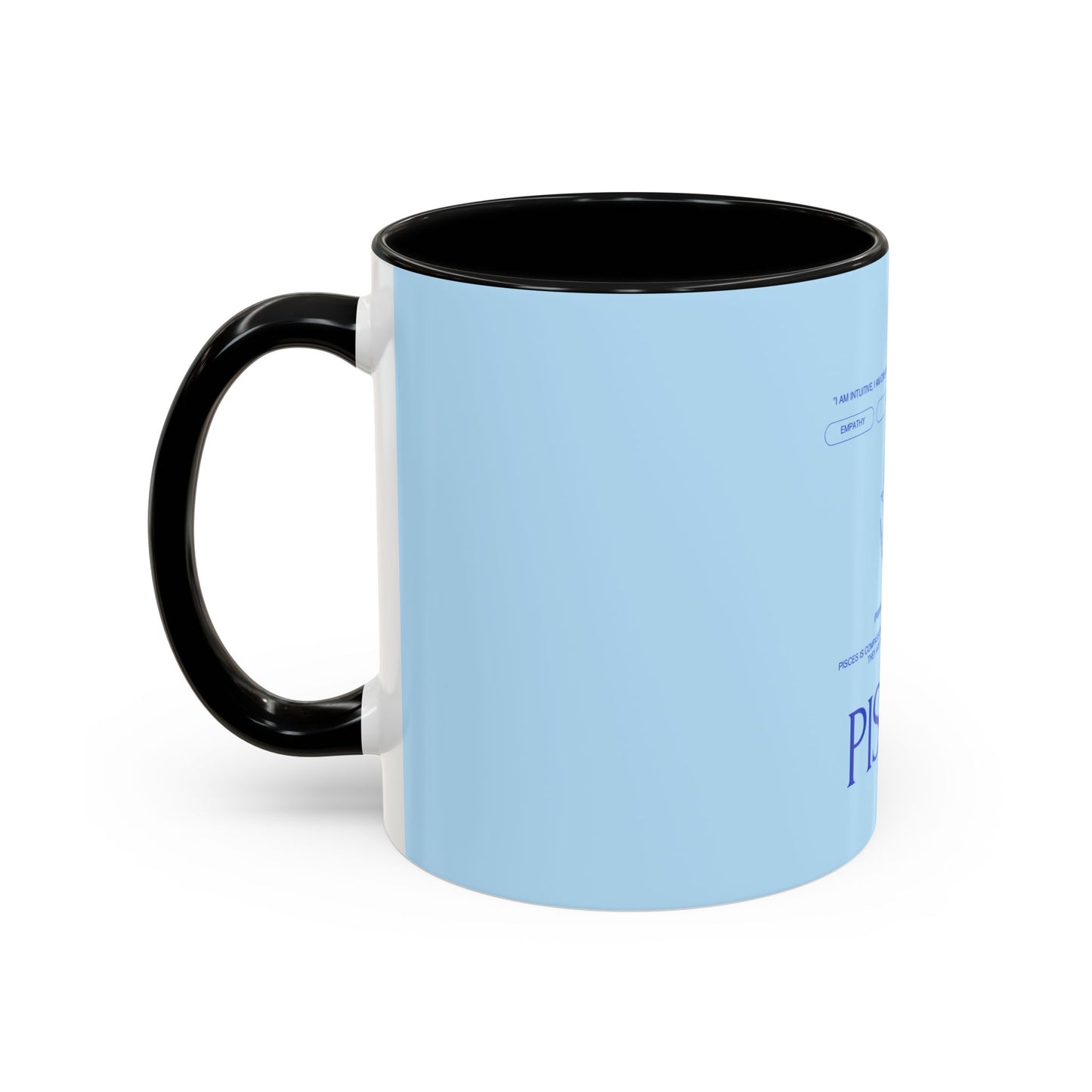 Pisces Zodiac Coffee Mug — Astrological Birthday Gift (Accent 11/15oz)