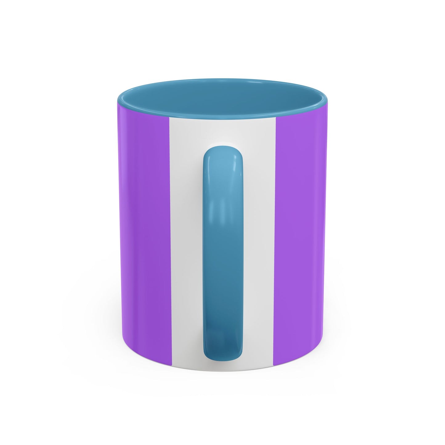 Gemini Zodiac Accent Coffee Mug — Purple Astrology Horoscope 11/15oz