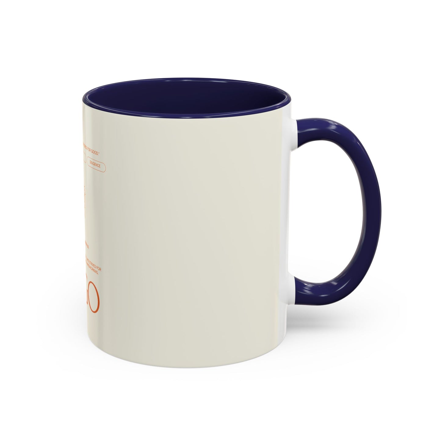 Virgo Zodiac Coffee Mug — Astrological Accent Mug with Birthdate & Traits