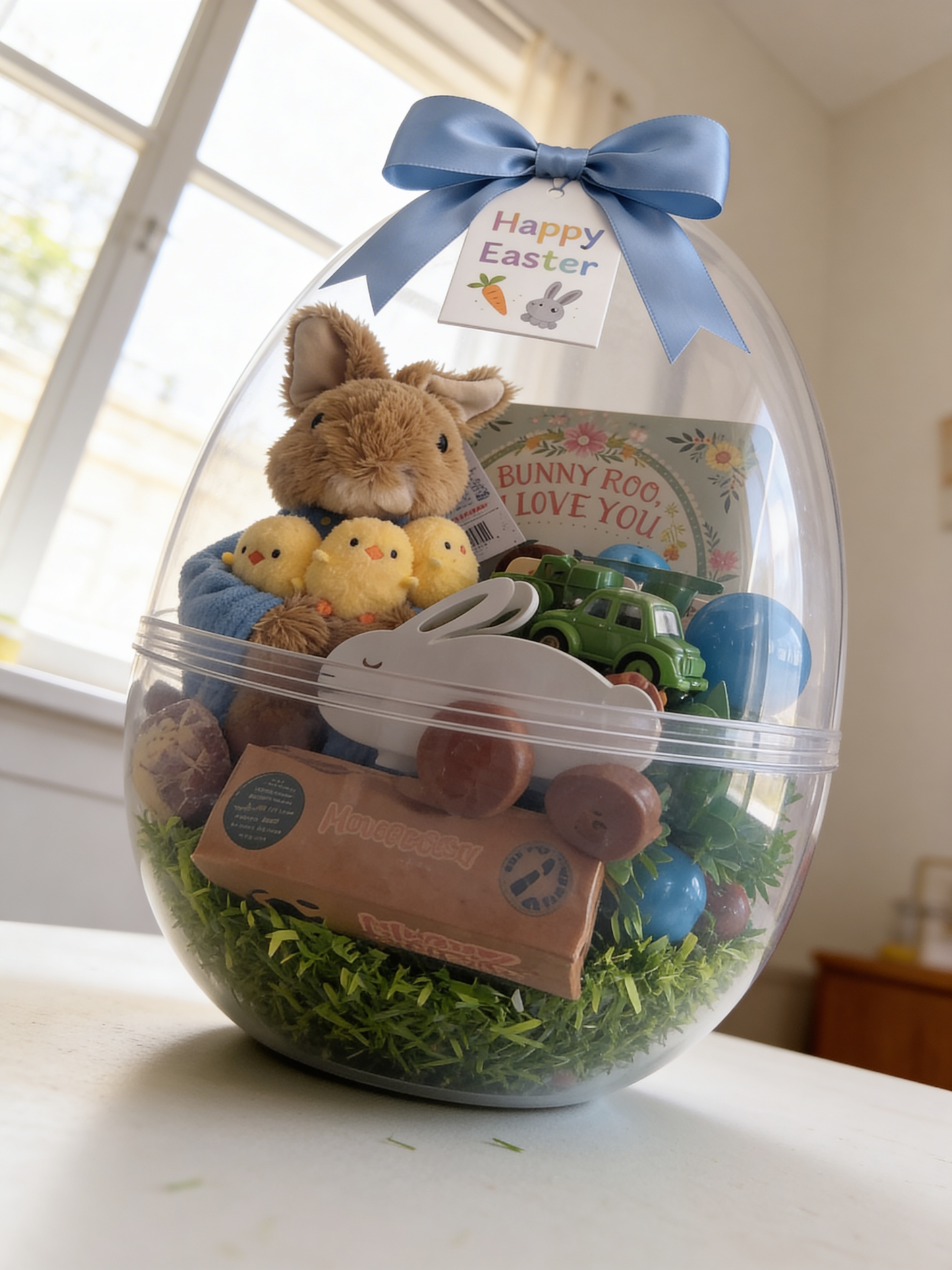 Blue Bunny Easter Egg