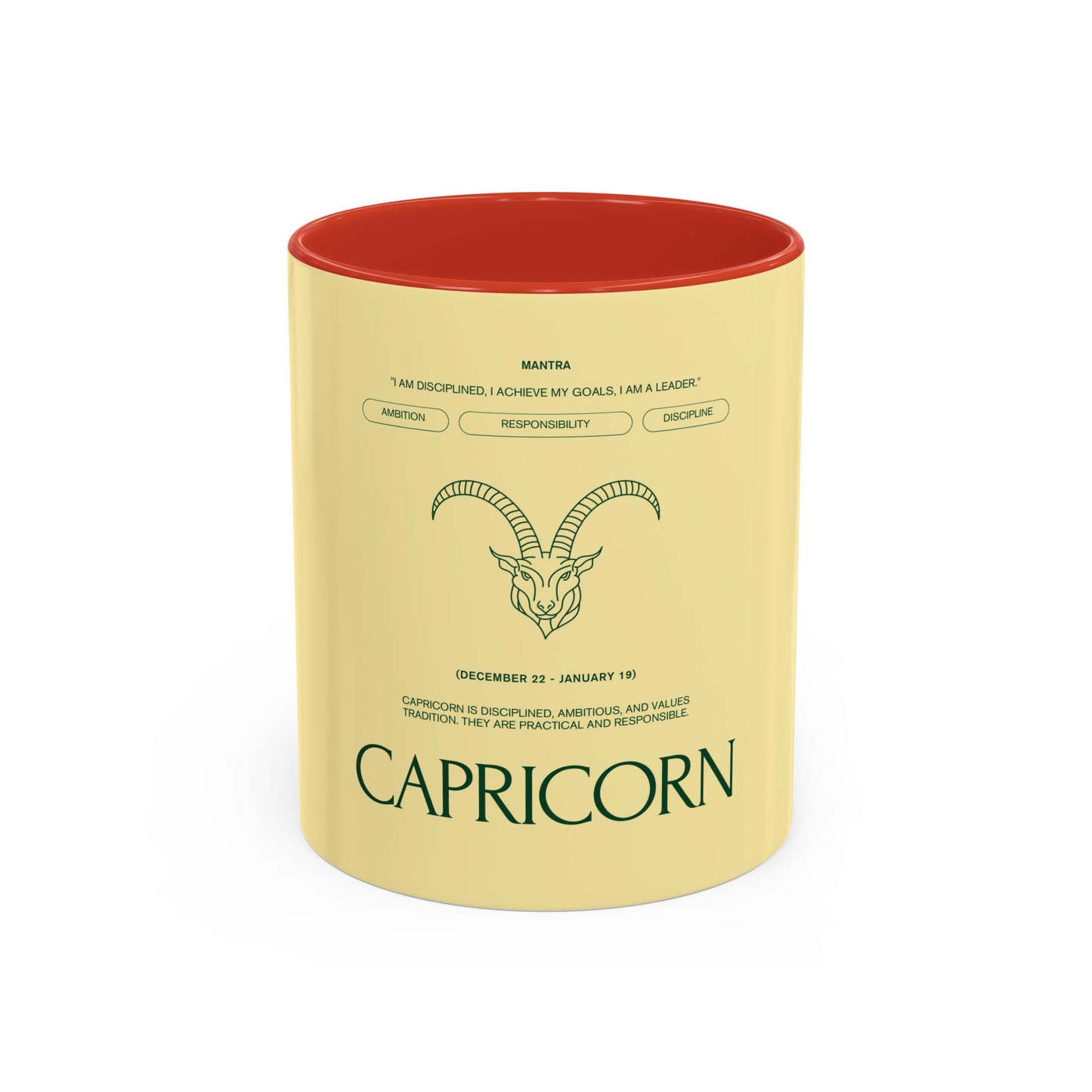 Capricorn Zodiac Coffee Mug – Astrology Birthstone Horoscope Gift