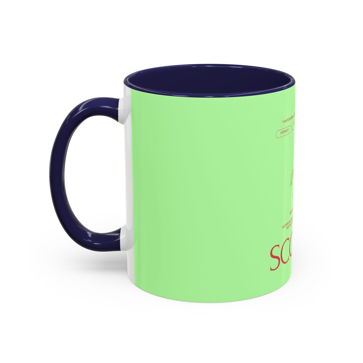 Scorpio Zodiac Coffee Mug — Astrological Horoscope Accent Mug (11/15oz)