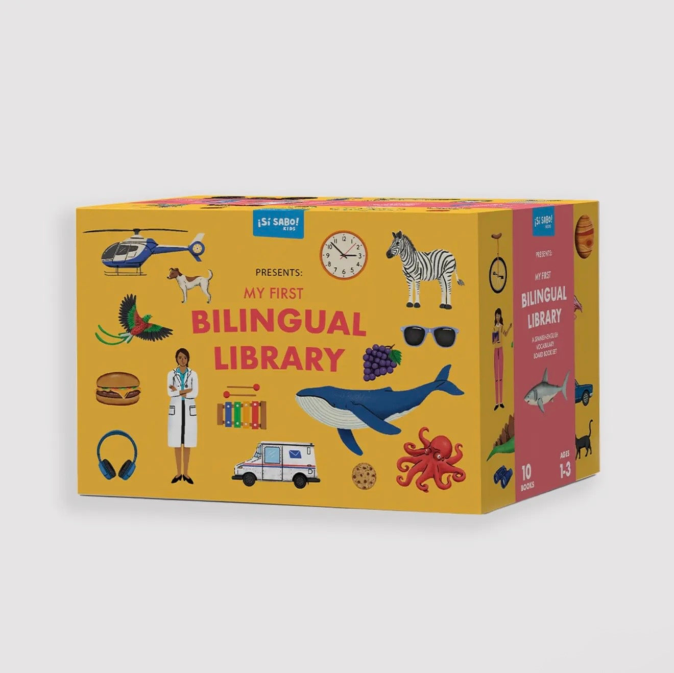 My First Bilingual Library: A Spanish-English Board Book Set